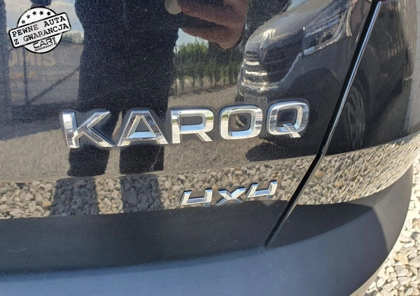 Skoda Karoq cena 89900 przebieg: 81000, rok produkcji 2018 z Człopa małe 781